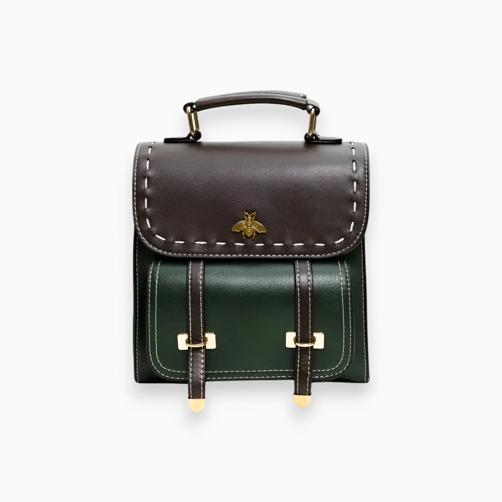 BeeBag - Elegant leather handbag and shoulder bag-Elly Rose