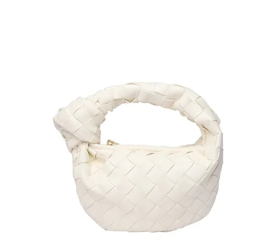 Elegant and modern woven handbag - Malani-Elly Rose