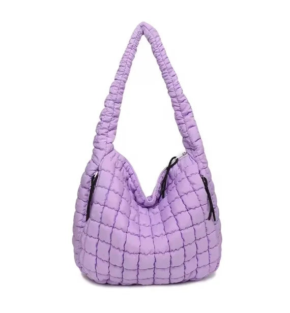 SUPERB - Elegant gathered shoulder bag-Elly Rose