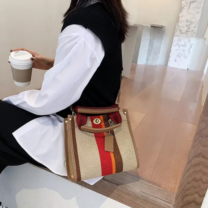 Clara canvas carrier bags - Versatile and trendy-Elly Rose