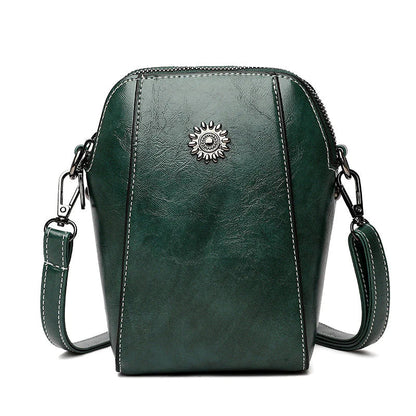 Compact leather bag - Lauren-Elly Rose