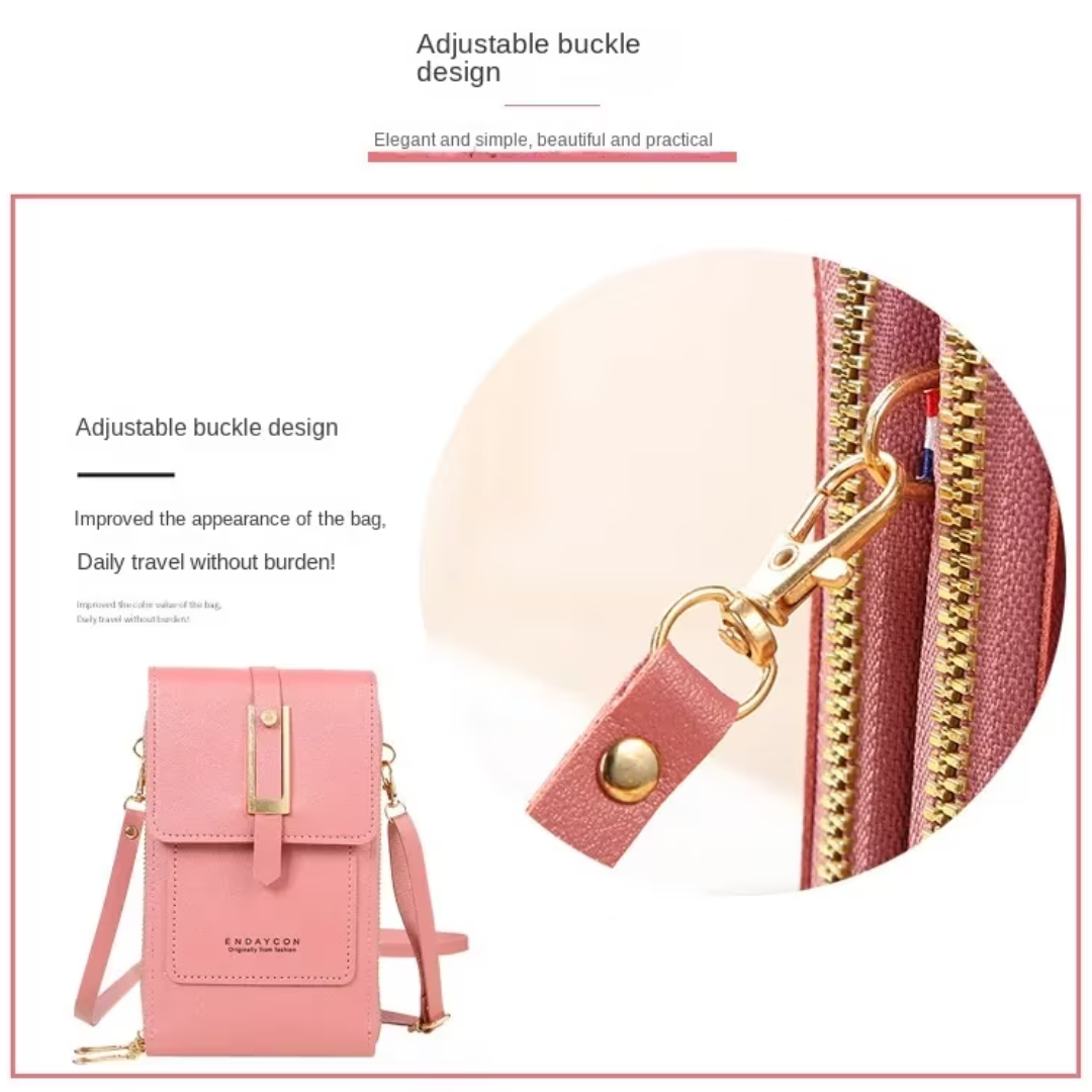 Sonia Leather Phone Wallet | Sleek & Fashionable-Elly Rose