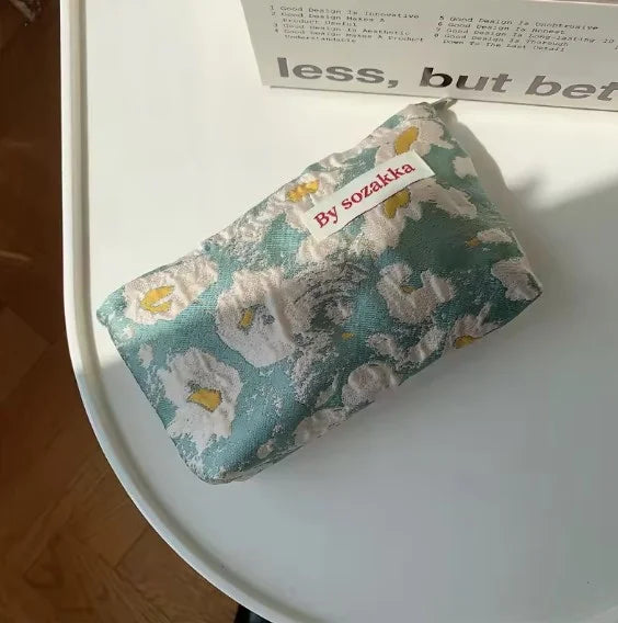 BotanicaBag - Floral make-up travel bag-Elly Rose