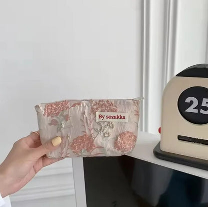 BotanicaBag - Floral make-up travel bag-Elly Rose