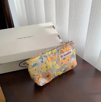 BotanicaBag - Floral make-up travel bag-Elly Rose