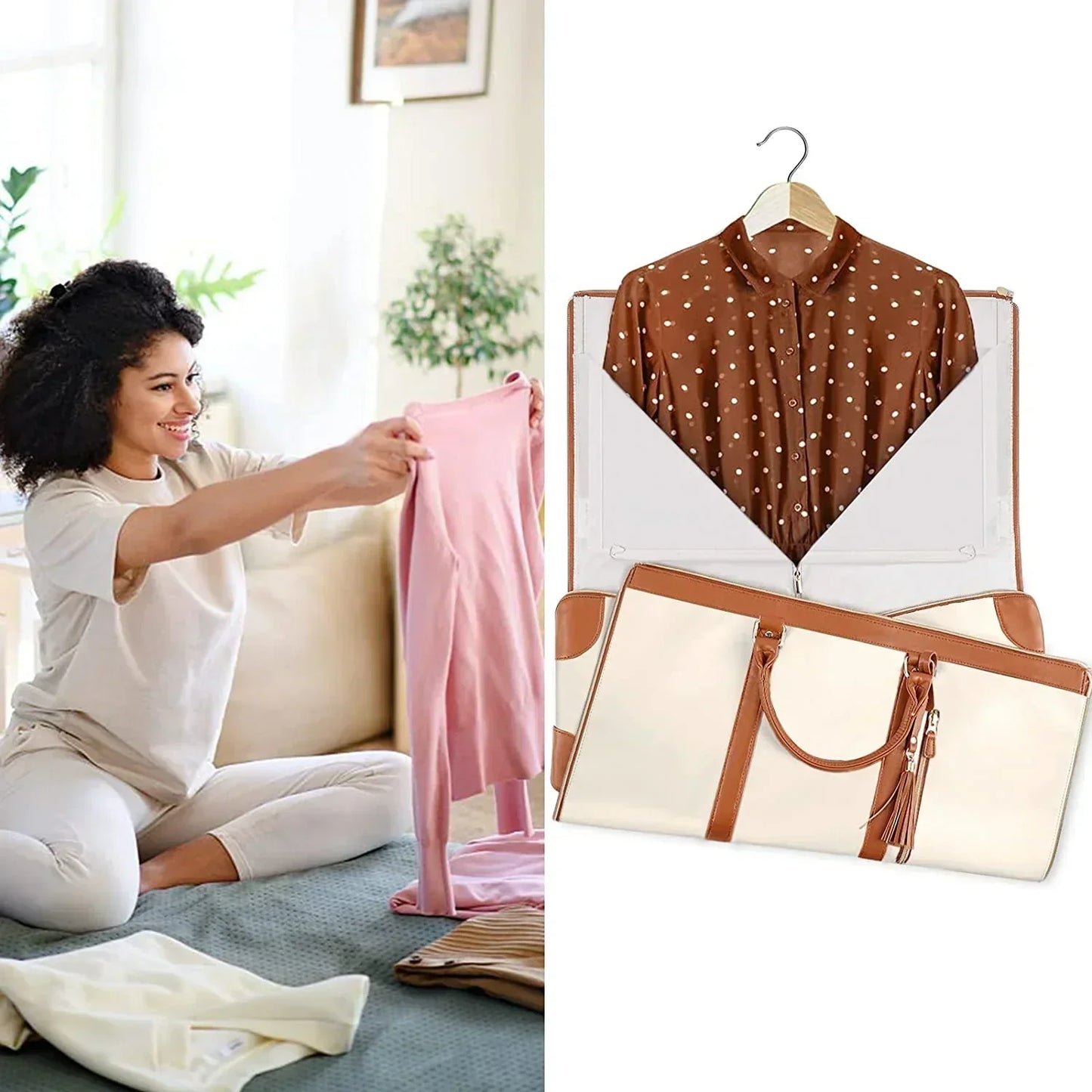 Foldable storage bag - Grab bag-Elly Rose