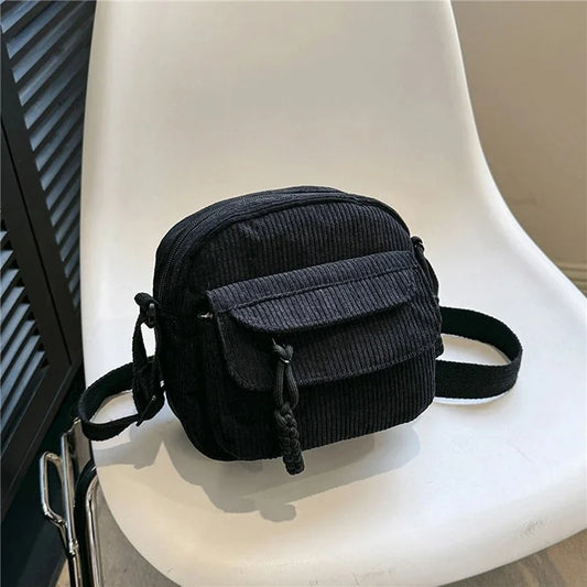 SUNSET - Corduroy shoulder bag-Elly Rose