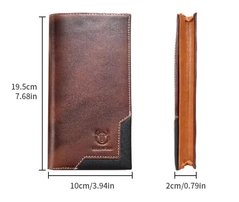 BULLCAPTAIN - Genuine leather wallet-Elly Rose