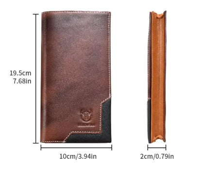BULLCAPTAIN - Genuine leather wallet-Elly Rose