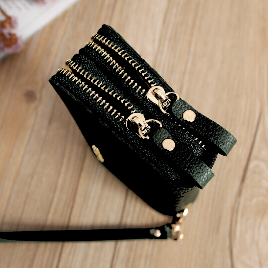 Quilted wallet | Elegant and practical-Elly Rose